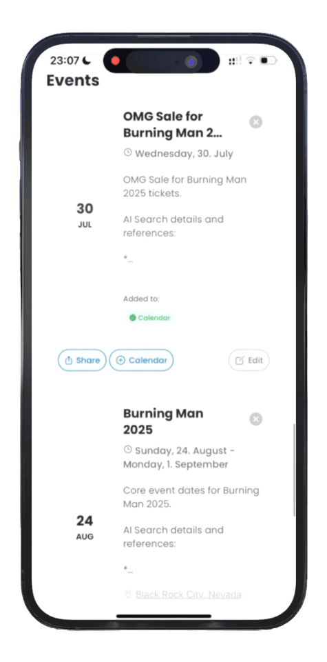 Auto-Add to Your Calendar